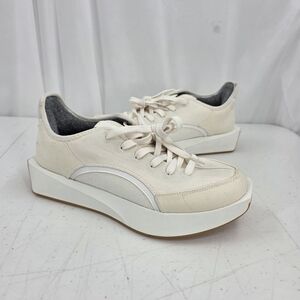 New Allbirds Riser Men's Size 8 Natural White Athletic Running Walking Shoes.